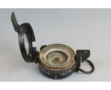 A British Military World War Two Issued Mk.III Marching Compass Made By T.G.Co. Ltd Of London, No.B36952, Dated For 1940 And 