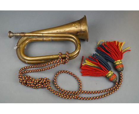 A British Military Issued Bugle By B.B.I.M Ltd Of Manchester, England, Dated For 1971 And Marked With The Broad Arrow, 