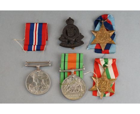 A British Full Size World War Two Medal Group Of Four To Include The 1939-1945 British War Medal, The 1939-1945 Defence Medal