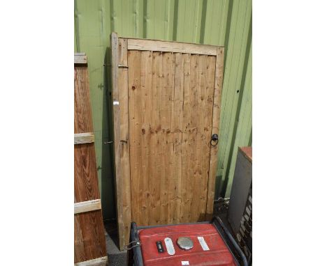 Wooden gate