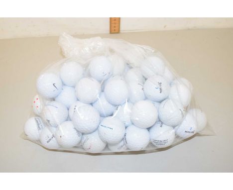 A bag of fifty golf balls