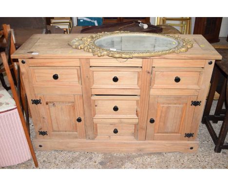 Modern pine sideboard