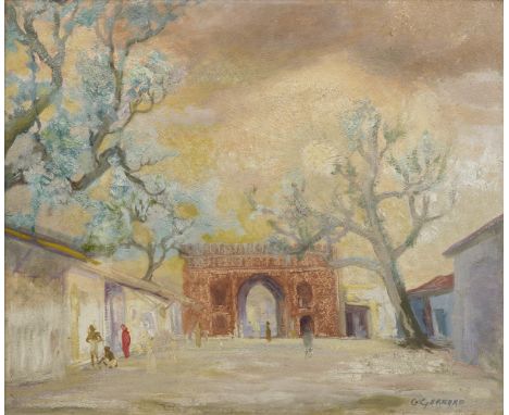 Charles R. Gerrard ARA (British, b. 1892) The Delhi Gate, Delhioil on board, signed C. Gerrard lower right 51 x 61 cm.Footnot