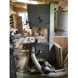 Jet VBS-18MW Wood Metal Band Saw - 230V, 3-30mm x 3480mm, Serial Number 1701728, Year 2017,