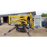 Tracked access platform italmec R14 hatza diesel engine or 110volt, 2008,