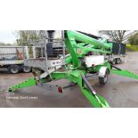 Towable access platform nifty lift 170he, 2008,battery powered, full working order, LED lights.