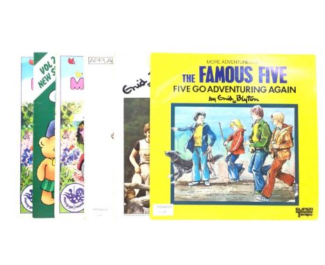 ENID BLYTON GRAMOPHONE RECORDS, including LP’s - Noddy’s Magic Holiday (x2), Noddy in Toyland, Noddy Goes to School, Noddy Go