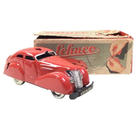 SCHUCO TELESTREERING CAR, in original fitted card boxbox 12cm wide