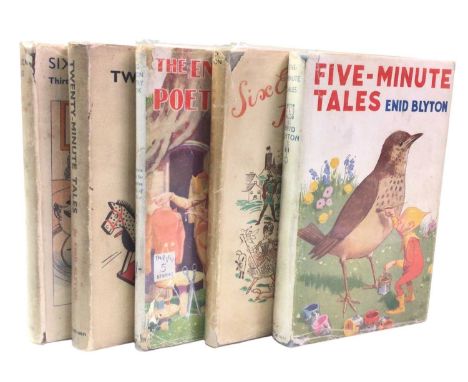 ENID BLYTON, TALES AND PLAYS including Six O’Clock Tales, 1942 and Twenty-Minute Tales, 1940 - both 1st Editions along with F