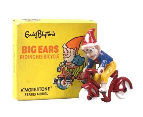 MORESTONE SERIES MODEL, BIG EARS RIDING HIS BICYCLE, CIRCA 1959 modelled as Big Ears Riding His Bicycle, in original boxbox 5