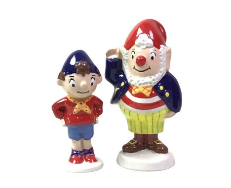 TWO WADE FIGURES, NODDY AND BIG EARS, 1997  with certificates, each No. 0410 of 1500largest 13cm highQty: 2