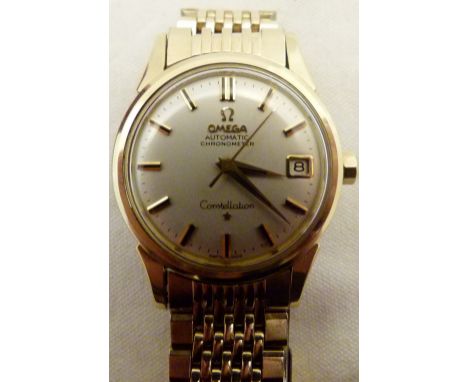 OMEGA CHRONOMETER. Gents Omega chronometer wristwatch in original box