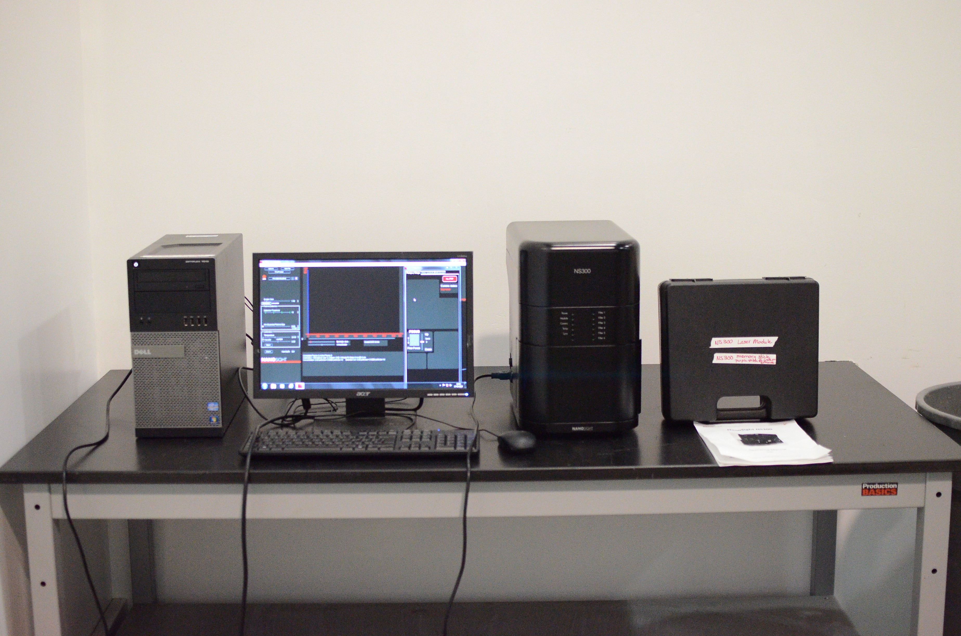 The Malvern NanoSight NS300 Instrument provides an easytouse