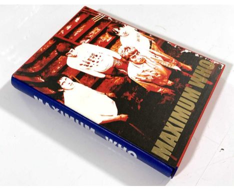 A copy of the Genesis Publications title 'The Who - Maximum Who' compiled by Ross Halfin. #253/ 1500. Signed by Ross Halfin.