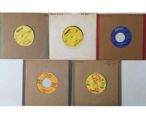 ROCKABILLY - 7" RARITIES. A super selection 5 rockabilly 7" singles. Artists/ titles include Vernon and the G.I.'s inc Be-Bop