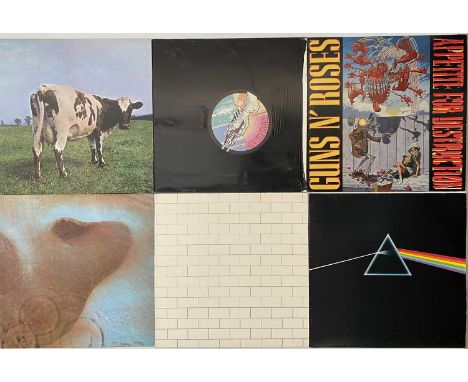 CLASSIC/ HEAVY ROCK - LP COLLECTION. A fantastic collection of around 68 rock LPs. Artists/ titles include Guns N Roses - App