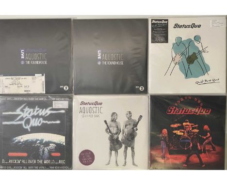 STATUS QUO LPs - MODERN/ 180g REISSUES PACK. A smashing pack of 14 LPs by Status Quo. Titles include Quid Pro Quo (DEMREC4005