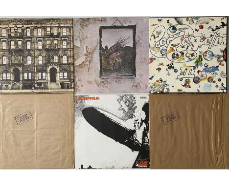 LED ZEPPELIN - LP PACK. A quality pack of 10 LPs by British 70s rock icons Led Zeppelin. Titles include III (2401 002, UK plu