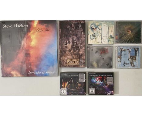 STEVE HACKETT/ PETER GABRIEL/ GENESIS - LP/ CDs PACK. A quality selection of 8 LP/ CDs. Artists/ titles include Steve Hackett