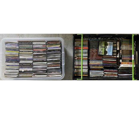 CD COLLECTION. A collection of around 240 x CDs. Artists including Van Morrison, Jackie Wilson, Talking Heads, Bee Gees, Paul