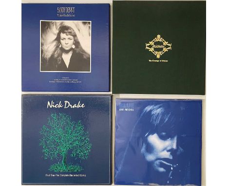 FOLK - LP / LP BOX SET COLLECTION. Stunning collection of 3 x LP Box Sets and 14 x LPs. Artists / Titles include Nick Drake -