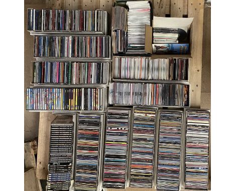 CD COLLECTION - WITH MANY PROMOS. An extensive collection of around 1000 CDs. Mostly CD singles, including many promos. Artis