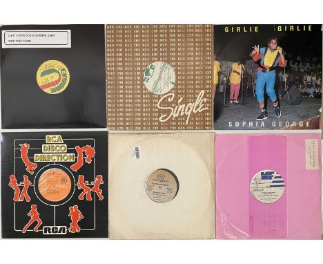 SOUL, FUNK, DISCO, REGGAE 12"Approx 85 x 12" - mostly c 1970s/80s funk, soul, disco and reggae. Artists and titles to include