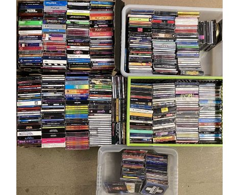 TRANCE / HARDHOUSE - COMPILATIONS / MIXES - CD COLLECTION. A high octane collection of around 375 x CDs, mostly trance / hard