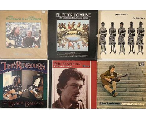 FOLK - LP COLLECTION. An introspective collection of 68 x LPs. Artists / Titles include John Renbourn inc. Sir John Alot Of, 