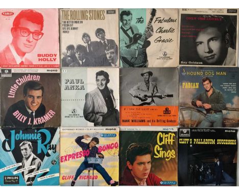 50s/ 60s - 7" EPs COLLECTION. A timeless collection of around 110 7" EPs. Artists/ titles include Buddy Holly (FEP 2032), The