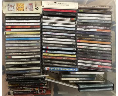 CLASSIC ROCK &amp; POP - CD COLLECTION. A quality collection of around 76 classic rock &amp; pop CDs, including some Japanese