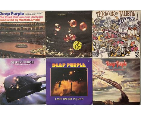 HEAVY / CLASSIC ROCK - LP PACK. A pack of around 19 x (almost entirely) LPs. Artists / Titles include Deep Purple inc. The Bo