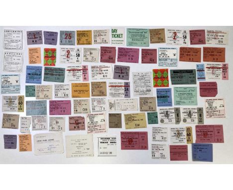 Approx 63 assorted ticket stubs - most c 1970s. Artists to include: Pink Floyd, Queen (Dec 1975), Bob Marley and the Wailers 