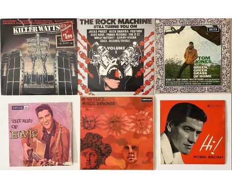 50s TO 80s - SOUNDTRACKS/ COMPILATIONS/ POPULAR LPs. An extensive collection of around 110 LPs. Artists/ titles include Micha