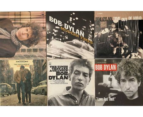 BOB DYLAN - LP COLLECTION. A quality collection of 21 LPs by folk legend Bob Dylan. Titles include Time Out Of Mind (COL 4869