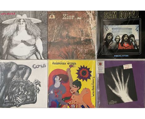 PROG/ PSYCH - LP REISSUES. A superb pack of 10 modern pressed psych/ prog reissues. Artists/ titles include Sam Gopal - Escal