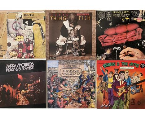 FRANK ZAPPA - LP COLLECTION. Another wild run of 26 x (almost entirely) LPs from Frank and The Mothers. Titles include Thing-