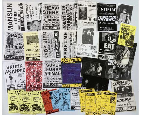 Approx 33 assorted posters (mostly A4 size), handbills and other printed ephemera mostly relating to concerts at The Joiners 