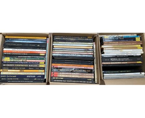 CLASSICAL BOX SETS. A wonderful collection of 58 x classical box sets on labels such as HMV, Decca, RCA, CBS, Phillips and mo