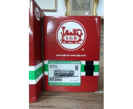 A Lehmann LGB G scale 20380 New Orleans Streetcar, 952, boxed.