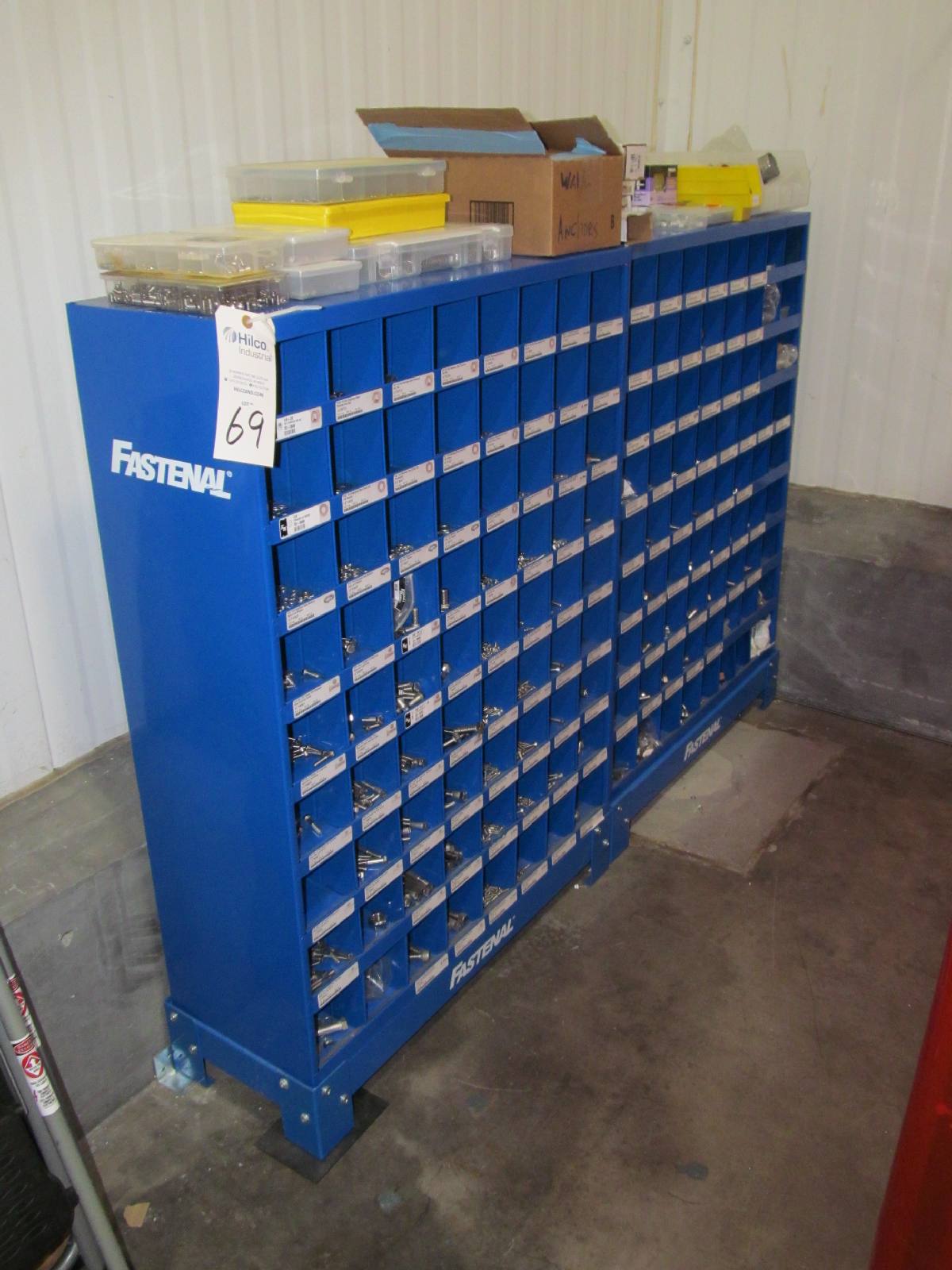 Bolt Bins, w/ Contents