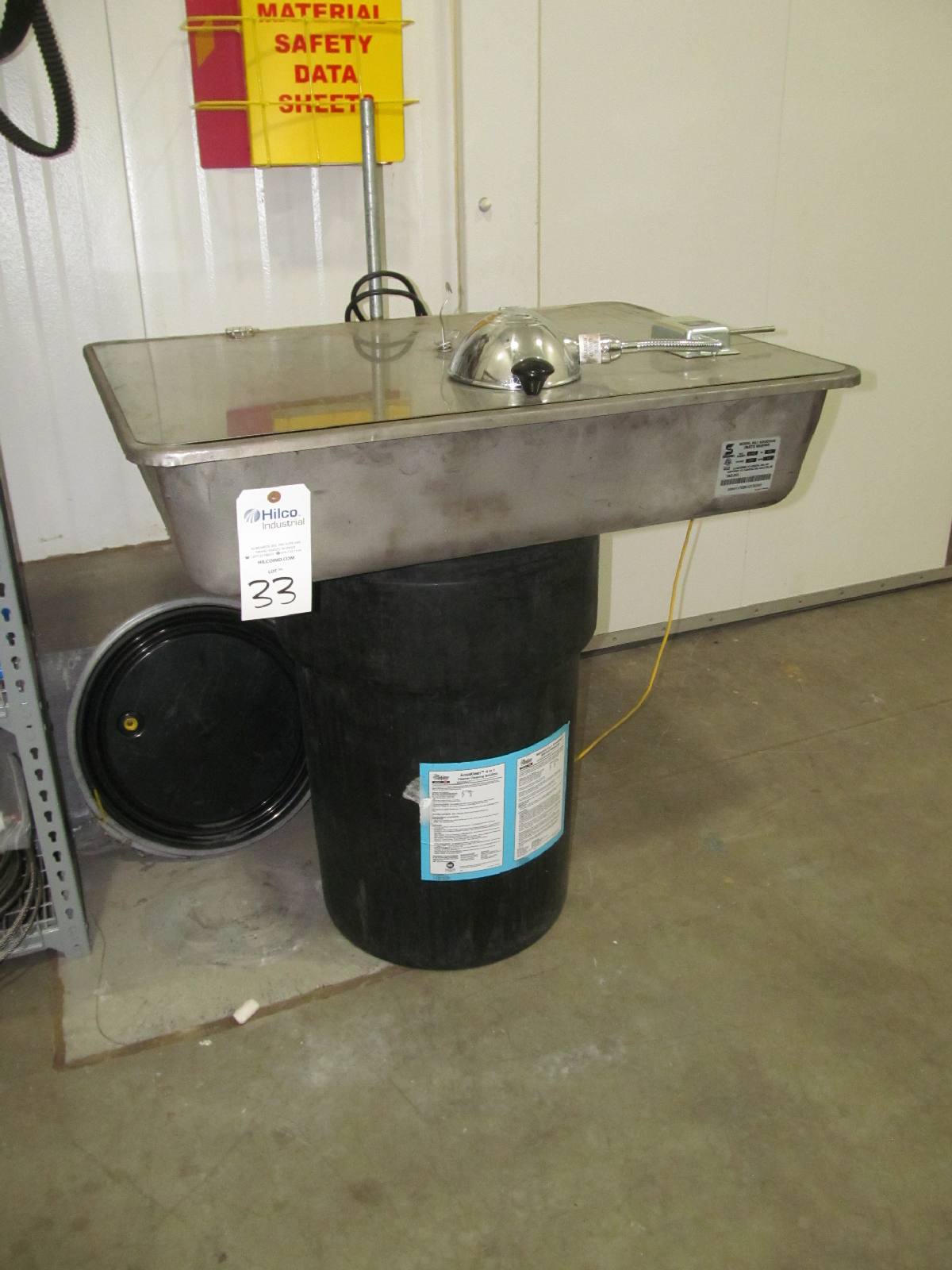Safety Kleen Model 90.1 Aqueous Parts Washer, 120 Volt