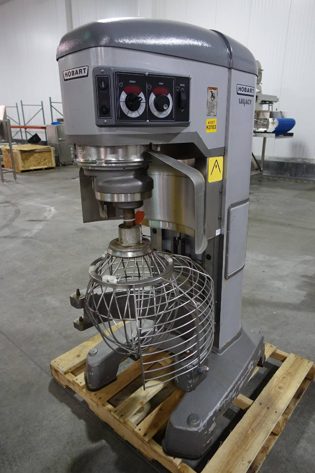 Hobart Model HL14001STD Legacy 140Quart Mixer, Serial Number 31