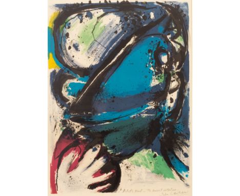 John Christoforou (1921-2014)/Muriel's print/signed and inscribed lower right/'Artist's proof - To Muriel with love'/lithogra
