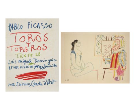 two prints from the 1980 edition of "Toros y Toreros" by 'Cercle d'Art Paris' || PICASSO PABLO, DIEGO, JOSÉ (1881 - 1973) twe