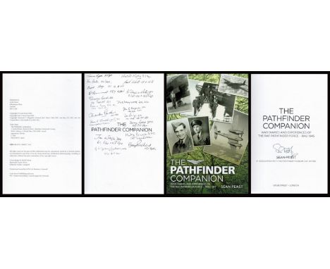 WWII Multisigned Book The Pathfinder Companion War Diaries and Experiences of the R.A.F. Pathfinder Force 1942 1945 by Sean F