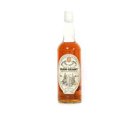 Glen Grant 15 Year Old Highland Malt Scotch Whisky, 1980s bottling, 40% vol 75cl (one bottle)