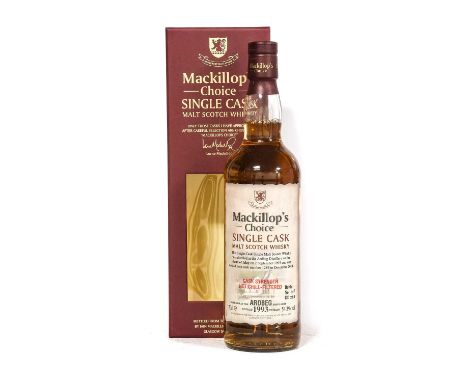 Mackillop's Choice Single Cask Malt Scotch Whisky, Ardbeg 1993 21 Year Old, distilled in 1993, bottled 2014, from cask number