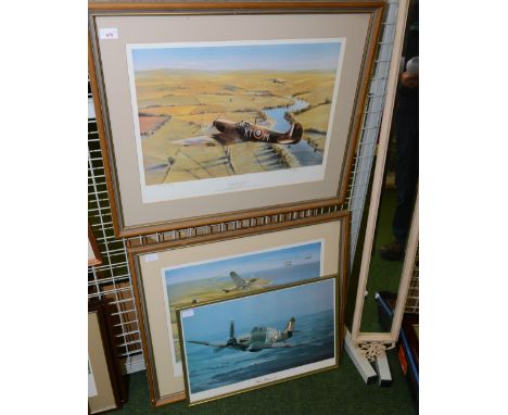 Paul Monteagle, 1990, 'Morning Patrol' Supermarine Spitfire MK.1 603 (City of Edinburgh) Squadron, Hornchurch 1940 and 'Wingm