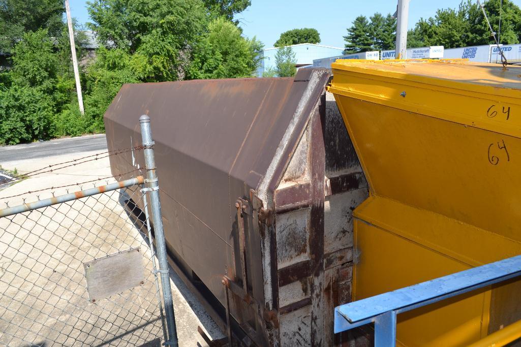 EZ Pack Hydraulic Trash Compactor, S/N SP145607, with Remote